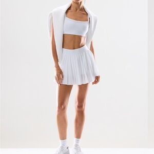 TNA Aritzia Pleated Tennis Skirt
